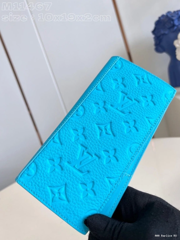 Aaa replica bags WALLET-10*19*2cm VUITTON BRAZZA LOUIS 0713